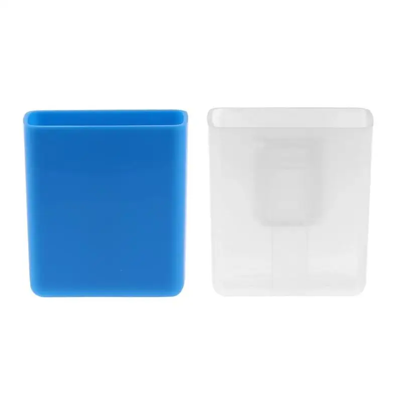 

Multi-functional Wall Mounted Storage Holder Plastic Adhesive Storage Wall Mount Box Toothbrush Remote Control Holder Box