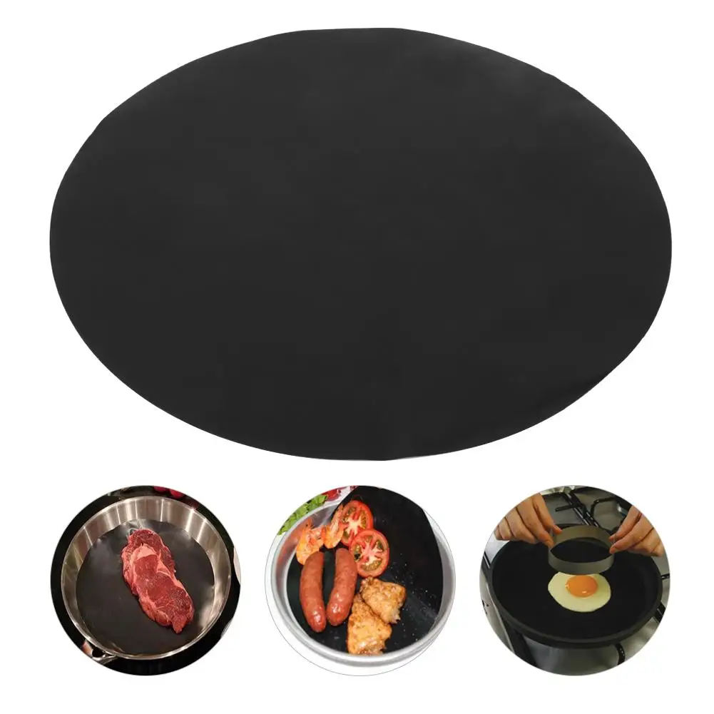 

High Temperature Cooking Non - Stick Pan Frying Pan Liner Heat Resistant Pad Kitchen Accessory