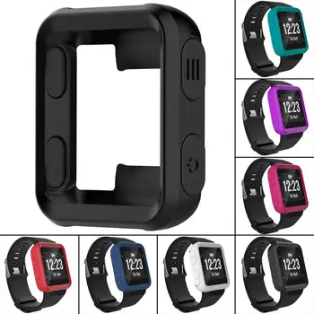 

Silicone Smart Wristband Bracelet Watch Strap Replacement Protective Case for Garmin Forerunner 35/Approach S20 Sports Watch