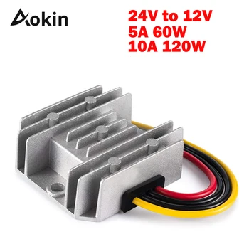 

24V to 12V 5A 10A 60W 120W Volt Regulator Waterproof Synchronous DC-DC 1A 2A 3A 6A 8A Voltage Converter Buck Voltage Regulator