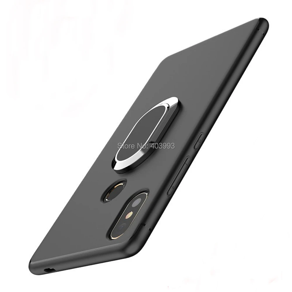 

For Alcatel 5V 5060D Soft Case Alcatel 5V 6.2" Cover Finger Ring Magnet Matte Protector Case For Coque Alcatel 5V 5 V Case