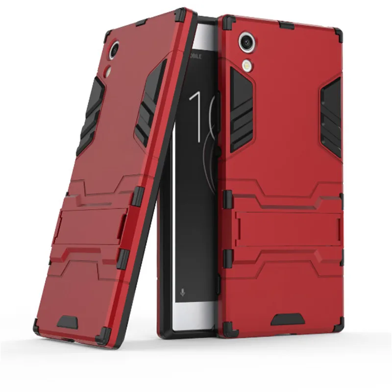 

Sony Xperia XA1 Case 5.0inch Slim Robot Armor Hybrid Rubber Hard Case For Sony XA1 G3121 G3112 G3123 G3116 Cover