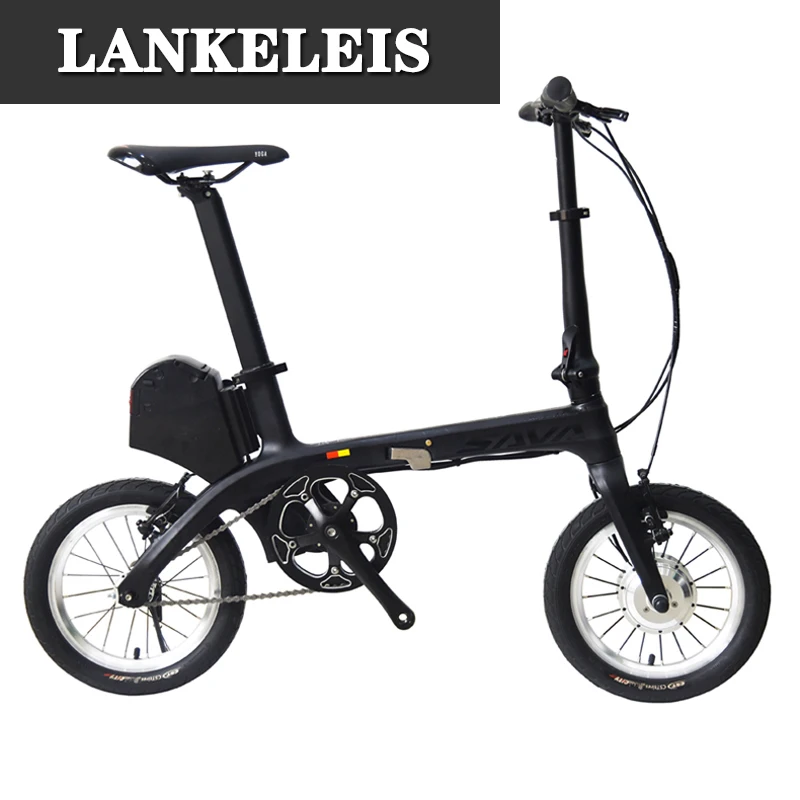 2018 E0 Faltbare fahrrad Falten elektro велосипед карбоновый Faser Rahmen мини Elektro fahrraВ D 36 В/180 Вт ebike Mini