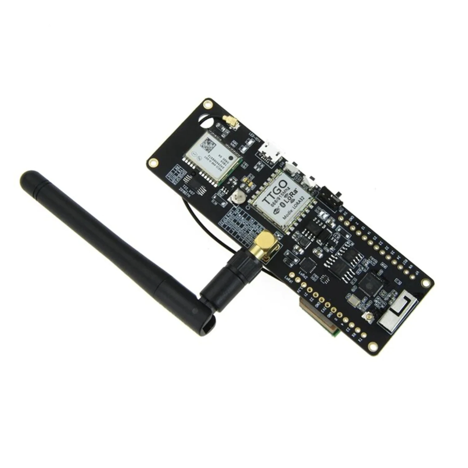 

Ttgo T-Beam Esp32 915Mhz Wifi Wireless Bluetooth Module Esp32 Gps Neo-6M Sma Lora 32 18650 Battery Holder With Softrf