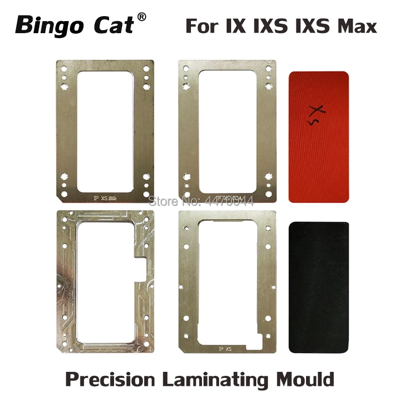 

For iPhone X XS XSM Max LCD Screen Laminating Mold LCD OCA Polarizer Alignment Mould For YMJ Machine For Q5 A5 Vacuum Laminating