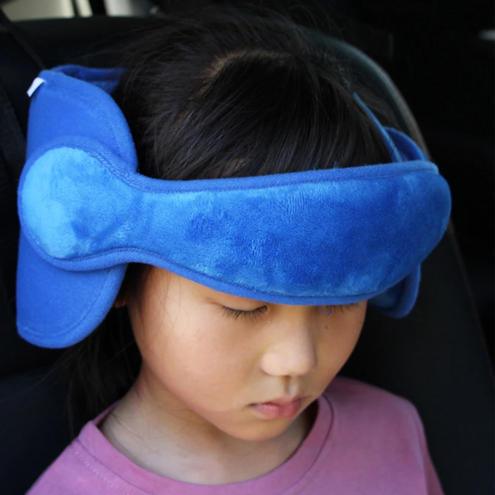 Headrest Safety Car Support Head Protector Neck Seat Belt Sleep Holder