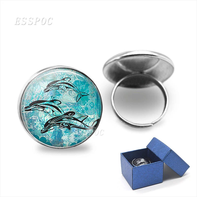 Кольцо для женщин 20 мм бижутерия со стеклянными кабошонами|Кольца| |