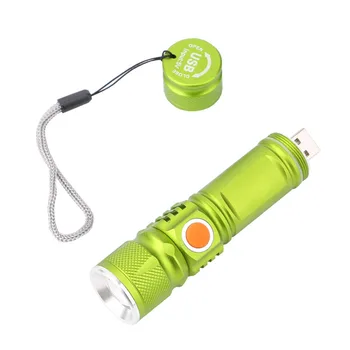

Usb Rechargeable Flashlight Telescopic Dimming Flashlight T6 Glare Flashlight Led Outdoor Lighting Flashlight