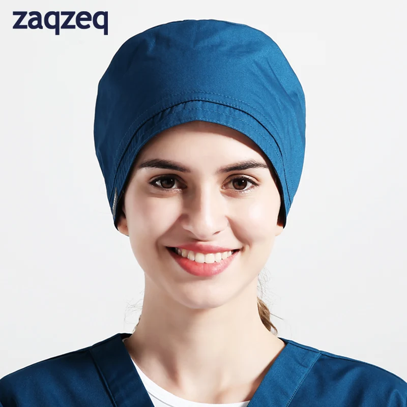 Женские и мужские скраб кепки хирургическая шапочка один размер несколько цветов