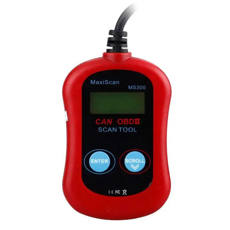 Авто Obd2 Ii сканер код ридер может Ms300 сканирование профессиональный инструмент декодер неисправностей