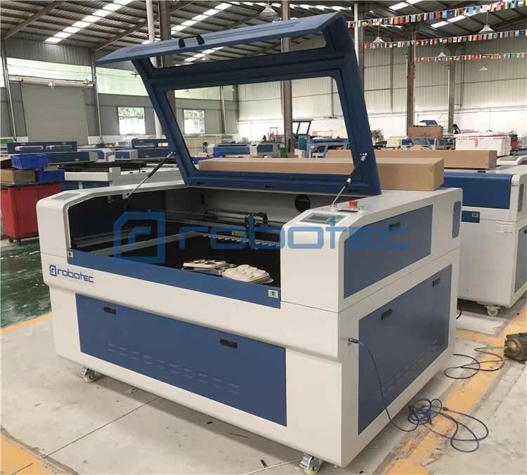 

New 1390 model co2 laser engraving machine with up and down table 80W 100W laser cutting machine for sale