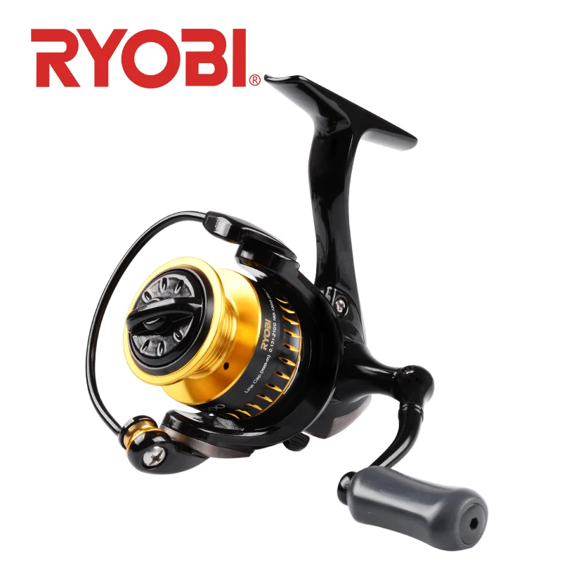 RYOBI فائقة الطاقة 500/800 الغزل الصيد بكرة 6 + 1BB والعتاد Ratio5.2: 1 ماكس السحب 3 كجم carrete دي pesca بكرة الصيد المياه المالحة بكرة