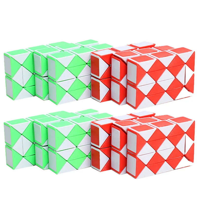 Игрушки Magic Cube прямоугольный ПВХ Стикеры блок головоломки Скорость Cube для детей развивающие игрушки