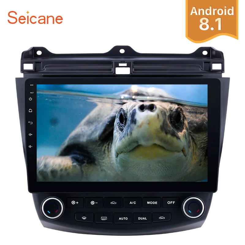 

Seicane Car Android 8.1 GPS 10.1" HD 2Din Auto Radio For Honda Accord 7 2003 2004 2005 2006 2007 Stereo Player Quad Core 3G Wifi