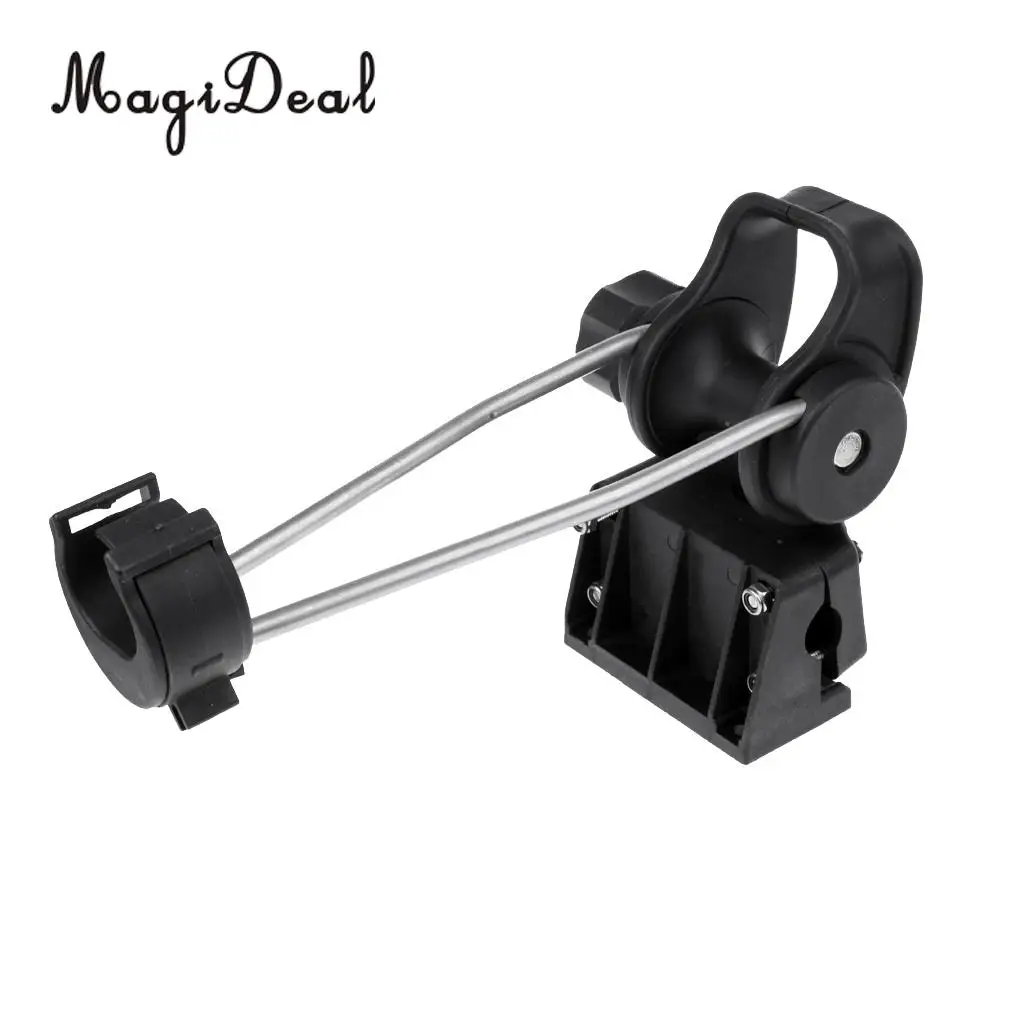 

Heavy Duty Strong Nylon Marine Boat Yacht Fishing Rod Holder Rack Pole Rest Bracket Mount Clamp On for 7/8' Rails Tackle