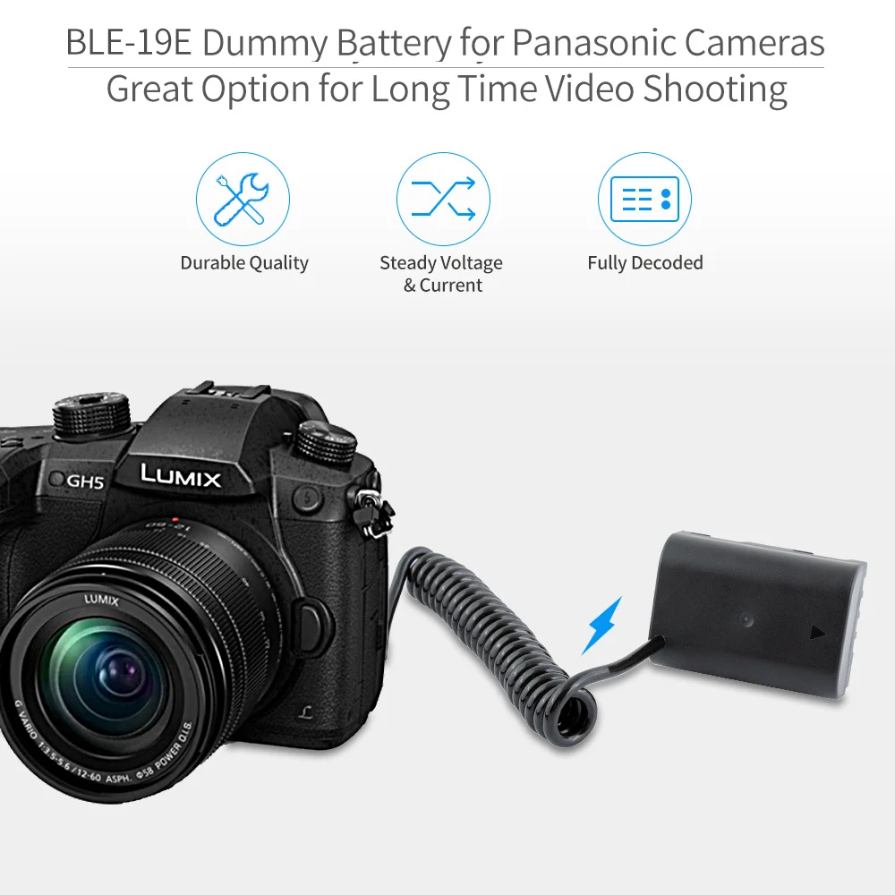 Feelworld BLE 19E манекен Батарея для F5 FW568 S55 MA5 монитор DC Выход Совместимость с Lumix DMC-GH3 DMC-GH4 DC-GH5 камеры