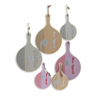 

Kithchen Decor Wooden Food Tray Dinner Plate Food Dessert Tea Plate Round Sushi Plates Cake Bread Steak Plates Tray