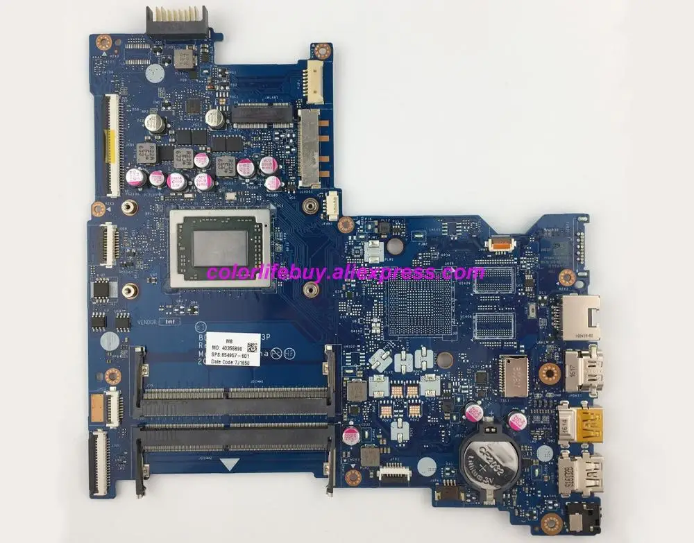 

Genuine 854957-601 854957-001 BDL51 LA-D713P UMA w A10-9600P CPU Motherboard Mainboard for HP 15 15Z 15-BA 15Z-BA000 NoteBook PC