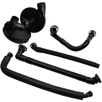 

5pcs Crankcase Vent Valve Oil Separator Kit for BMW E46 11617501566 11617504535