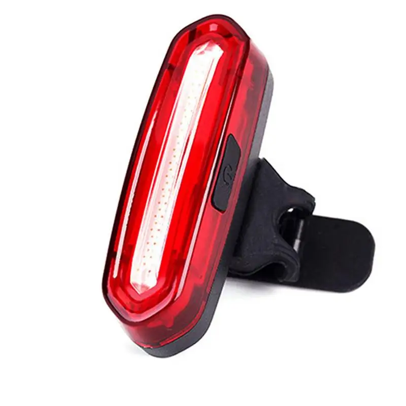 

4 Colors 120 Lumens LED Waterproof Tail Light Bicycle Taillight USB Rechargeable Reflector Rear Lights Bike Lamp Accessories