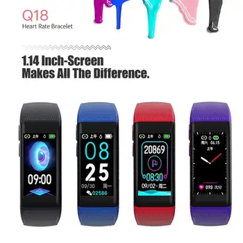 

C20 1.14 inch Color Screen Smart Band Sports Passometer Fitness Tracker Blutooth Wristbands Bracelet Blood Pressure Monitor