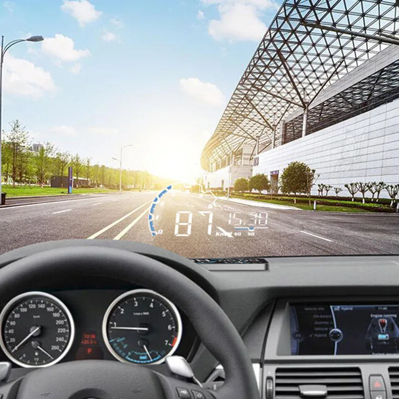 Автомобильная электроника спидометр проектор Hud на лобовое стекло GPS Спидометр HUD