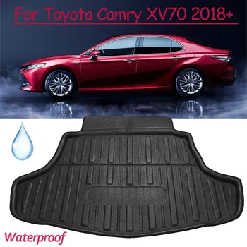 

For Toyota Camry XV70 2018+ Rear Trunk Cargo Boot Liner Tray Floor Mat Rear Cargo Mat Floor Sheet Carpet Auto Accessories