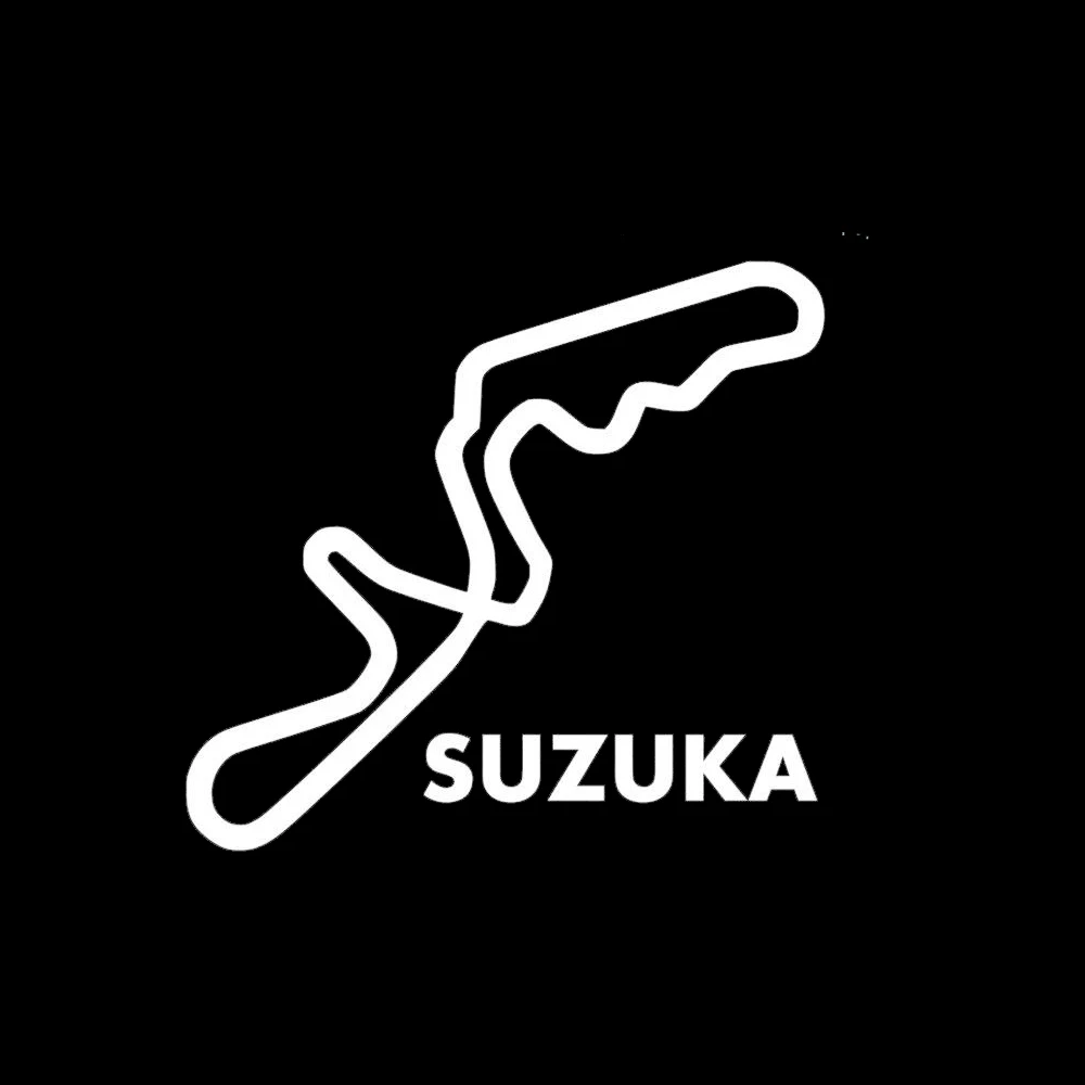 Гоночный автомобиль Suzuka наклейка украшение индивидуальный узор аксессуары