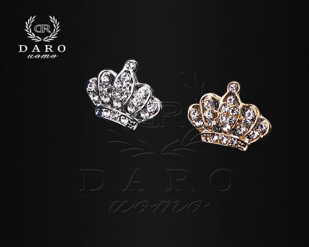 

DAROuomo Crystal Brooch Navy Retro Rhinestone Wedding Brooches for Women Men Suits Coat