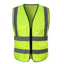 Монтажный светоотражающий жилет для велоспорта для защиты окружающей среды и санитарных условий, Безопасный Жилет для велоспорта, свободный размер