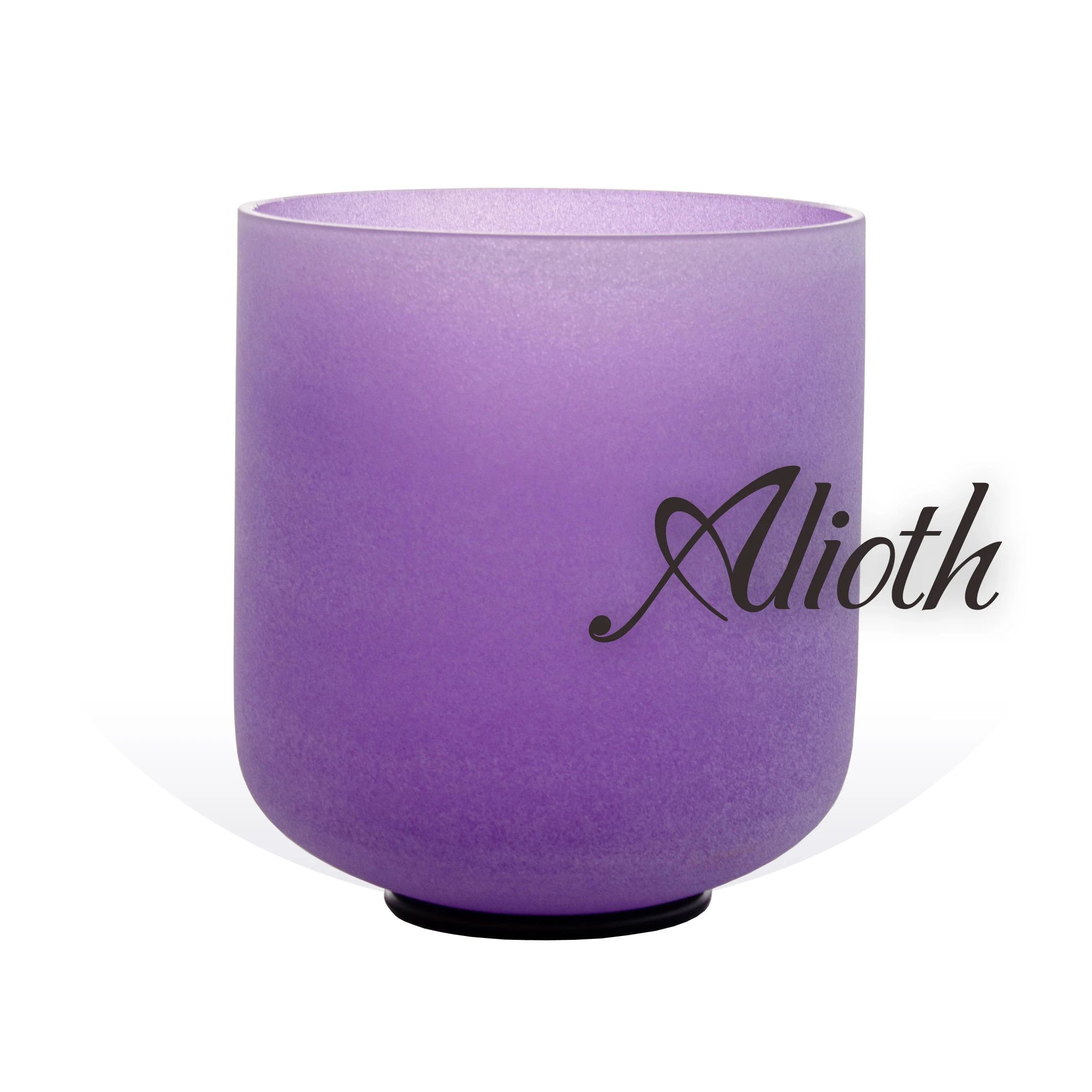 

9 Inch Purple Color B Note Crystal Singing Bowl for Crown Chakra Balancing /Yoga/Meditation/Sound Therapy