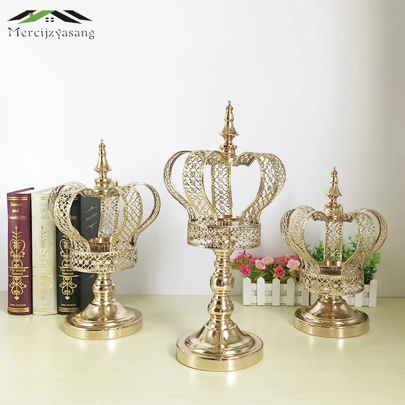 

Wedding/Table Centerpiece DIY Flower/Floor Vases/Pot 3PCS Stand Metal Road Lead Candle Holders for Party/Home Decoration G04301