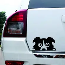 Border Collie DOG Personality Reflective Glass Rear Pet Sticker Design Decals Car Sticker Car-styling Cars Auto Accessories border collie car stickers decorating dog accessories