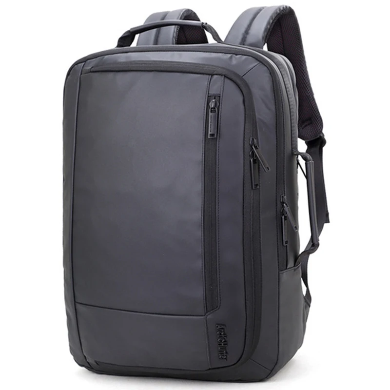 

ARCTIC HUNTER Men's Black Large Capacity Backpack Oxford Cloth Laptop Bag
