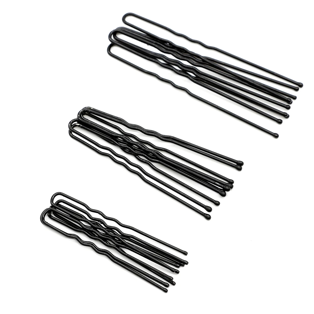 Grampo de Cabelo para Hairestilo Pinos de Cabelo em Metal Grampos de Cabelo Lote Forma Feminino Up-fazer Forte Material Faça Você Mesmo 3 Tamanho Disponível 180 Pçs – u