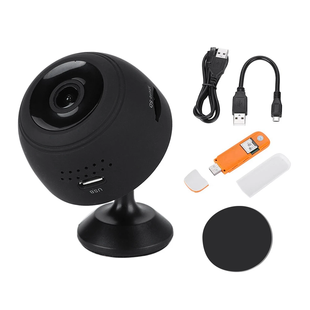 

Wireless HD 1080P Mini Camera Indoor Security Baby Monitor with Motion Detection Night Vision IP Camera