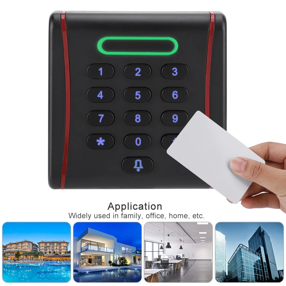 Пароль RFID считыватель карт дверь контроль доступа интерфейс Wiegand клавиатура системы ID/IC карты высокого качества