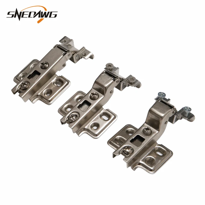 

No-Drilling Furniture Hinge Fit Metal or Aluminum Alloy Door Hinge 82x52mm Furniture Cabinet Cupboard Hardware Hinge