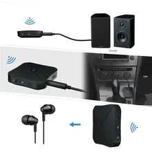 2 в 1 Беспроводной Bluetooth 4,2 аудио передатчик ТВ-приемник, музыкальный приемник для автомобиля Универсальный Музыка адаптер для наушников Динамик