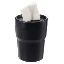 Для укладки Tidying 1 шт. многофункциональный автомобильный мини-держатель ручки для салфеток черный PP прочный силиконовый ящик для монет автомобильный ящик контейнер для мусора