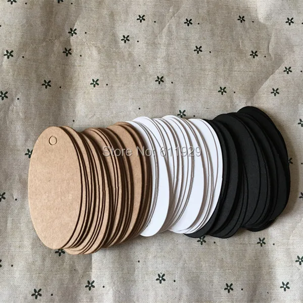 

free shipping blank cute paper swing tag 3.3x6.5cm/clothing hang tag/garment printed tag/DIY gift label/price tag 500 pcs