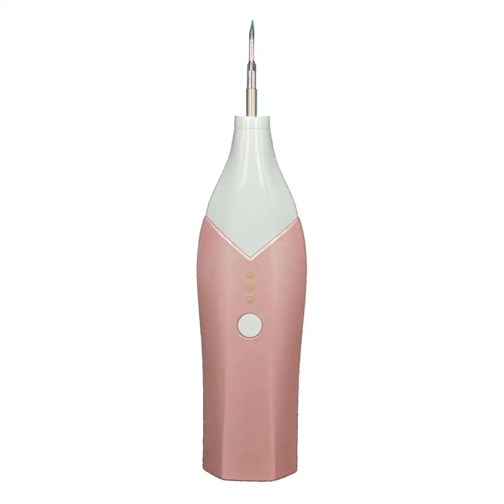 

DIY Waterless Tooth Cleaning Machine Cordless Portable Rechargeable Battery USB Charging 5V Ultrasonic Vibration Anesthesia Free