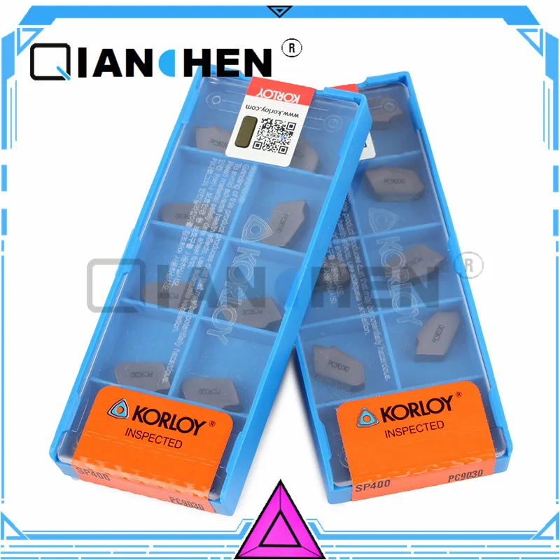 

Genuine Original Korea Korloy SP400 NC9030 (10pcs/lot) High Quality Internal turning tool Insert