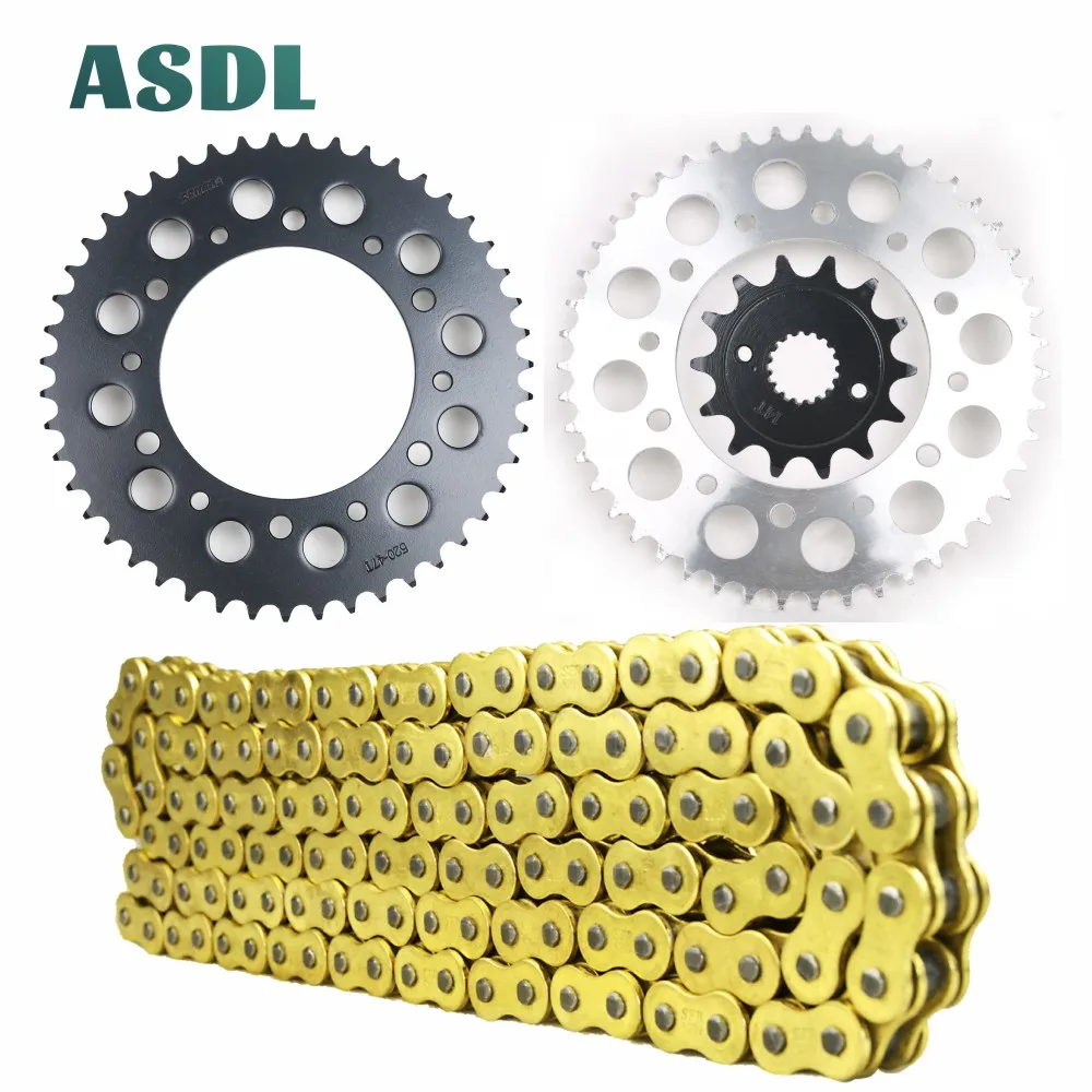 

520 14T 47T Motorcycle Transmission Chain and front rear sprocket set for HONDA XR400 XR 400 1996 1997 1998 1999 2000 2001- 2004