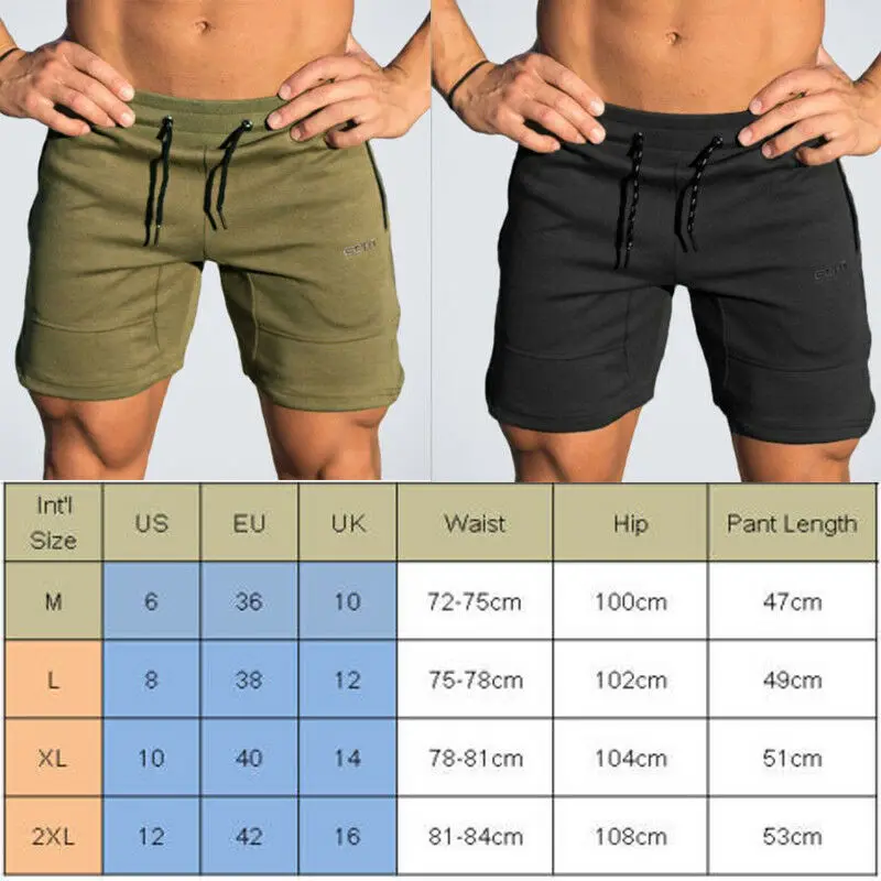 Стиль Модные Популярные однотонные мужские летние спортивные тренировочные шорты для бодибилдинга Шорты Для Фитнеса Йоги