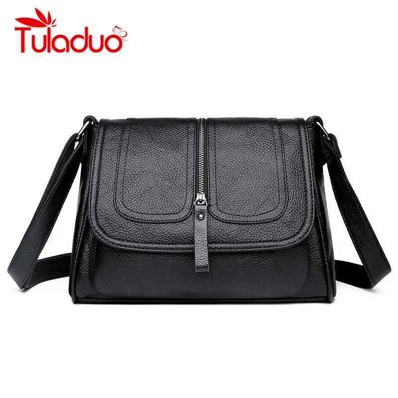 

Fashion Woman Bag Leather Crossbody Bags For Women Messenger Bags Female Shoulder Handbag Crossbody Bags For Women Sac Femme
