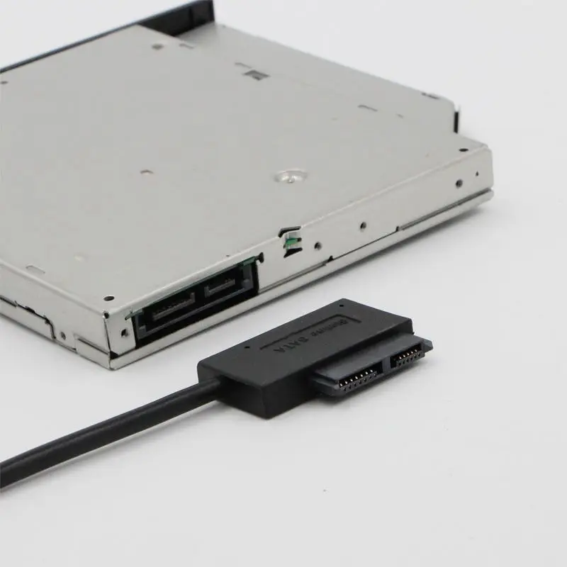 Тонкий SATA кабель USB 2 0 до 7 + 6 внешняя мощность для Ноутбука адаптер конвертер