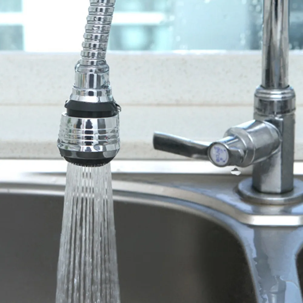 Faucet Nozzle Filter Water Faucet Bubbler Aerator Stainless Steel 360 Degree Rotatable Water Saving Faucet Tap Aerator Diffuser