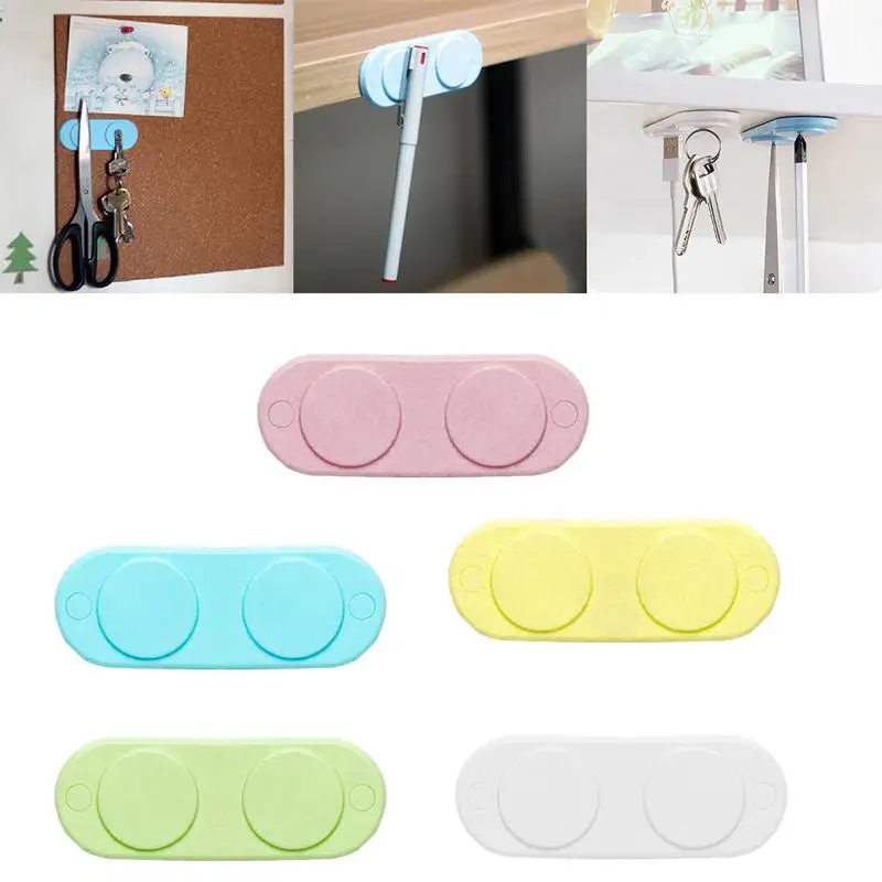 

Magnetic Wall Rack Hanger Holder Wall Mounted Storage Rack For Key Storage MultiPurpose Magnetic Suction Storage Bracket Device