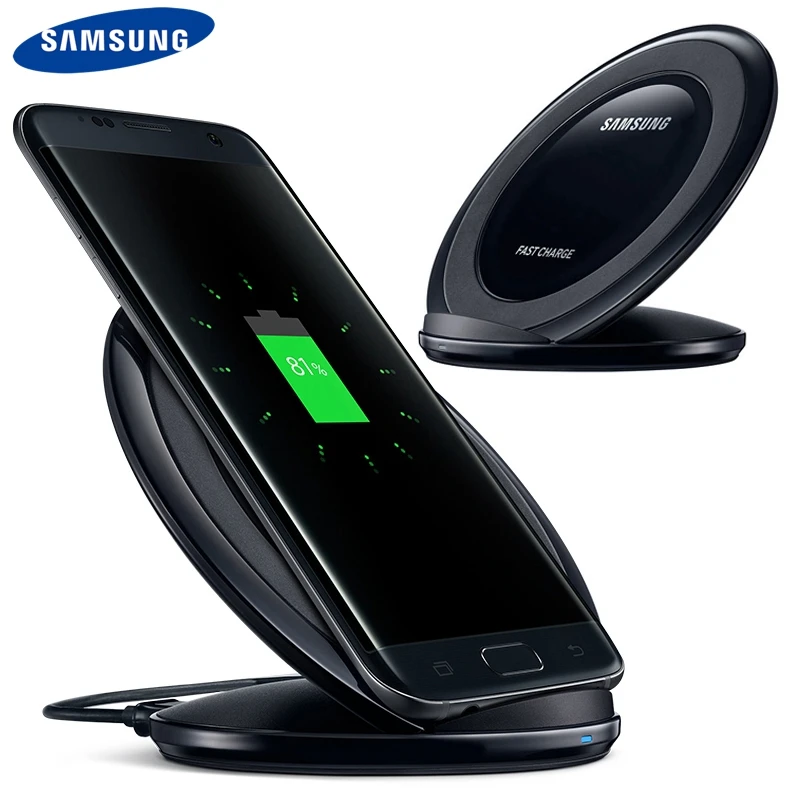 

Samsung Original Fast QI Wireless Charger Charging Pad EP-NG930 For Samsung Galaxy S7 edge G955F S9Plus S10+ Note9 S8 iPhone8 XR